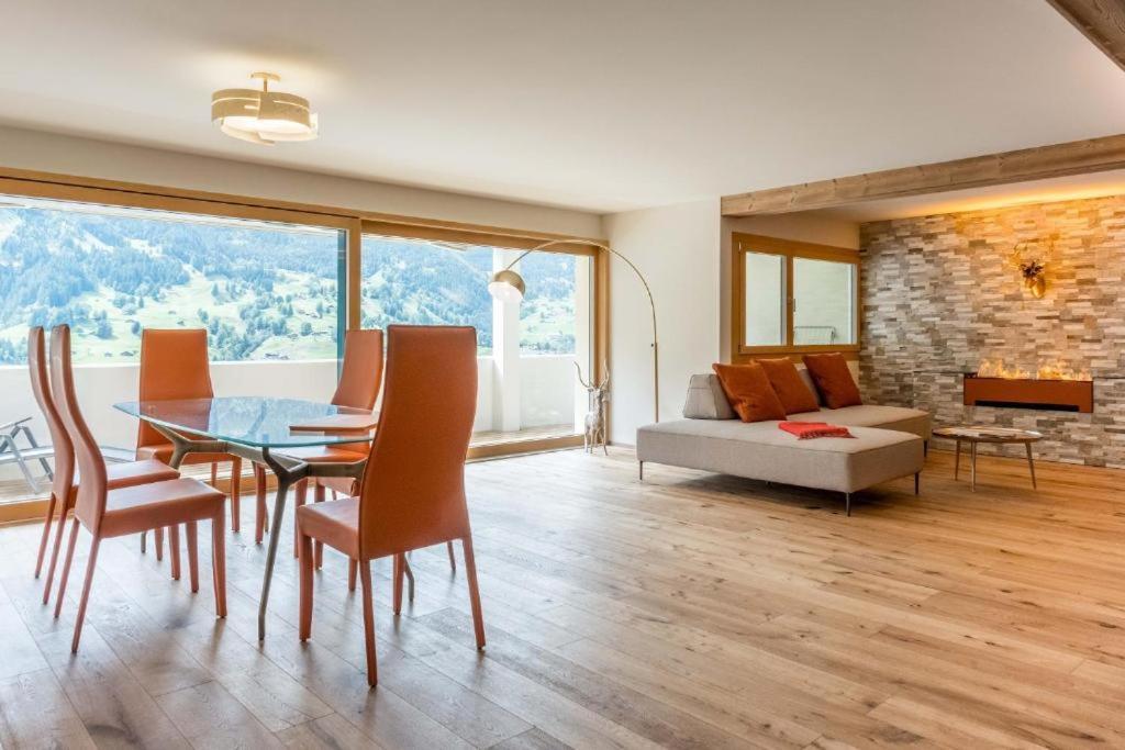 Eiger Panoramica - Aare Jungfrau Ag Apartment Grindelwald Luaran gambar